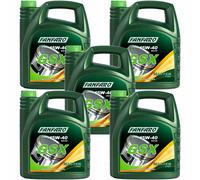 5x 5 Litro fanfaro GSX 15W-40 aceite motor Aceite de Motor Coche Api Sg / CD