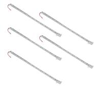 5X 50CM 12V 36 LED 5050 SMD tira dura luz aluminio rígido blanco