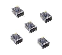 5X AC 100V - 240V A 5V 5A 25W Conversor de Voltaje Conmuta Fuente de Alimentacion para Rayas Guiadas