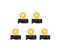 5X Adaptador de Tarjeta de ExpansiÓN Pci 25Pin Paralela Lpt Pci A Paralelo Db25 Impresora Tarjeta Controladora de Puerto