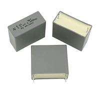 5x Arcotronics MKT Condensador De Lámina | 3,3µF 400V DC I 2-Pin Conexión I 2-Pines I 3,3uF, 3300nF I Condensador para redes de cruce de altavoces o para la supresión de interferencias de dispositivos