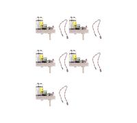 5X ASMC-04A Servo Digital Super Torque DC12V-24V 300 MAX Modelo Engranaje de Dirección de Avión para Servo Manipulador de Robot
