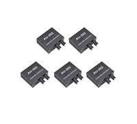 5X AU-202 Mezclador EstéReo de 2 Entradas y 2 Salidas Distribuidor de Audio para Auriculares Potencia Externa AMP Control Solo de Volumen