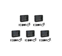 5X Auto DAB Auto MP3 Radio Digital Pantalla Gráfica Pantalla A Color Suministros para Autos