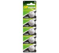 5x Baterías De Botón De Litio GP CR2450 3V Celda De Moneda DL2450 ECR2450