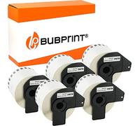 5x Bubprint Rollos de Etiquetas Compatible para Brother DK-22205 para P-Touch QL500 QL500BW QL550 QL560 QL570 QL700 QL710 QL710W QL720NW QL800 QL810W QL820 QL820NWB QL820NW QL1060N QL1100