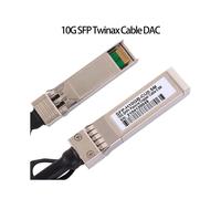5X Cable 10G SFP + Twinax, Cobre de Conexión Directa (DAC) Cable Pasivo 10GBASE SFP para SFP-H10GB-CU1M, , (0.5M)