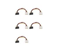 5X Cable Adaptador Conversor Potencia Hembra A Macho. 6 Pulgadas