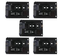 5X Caja Negra CY B + M Socket 2 M.2 NGFF () SSD Una 2.5 Adaptador para 2230/2242/2260 / 2280mm SSD M2