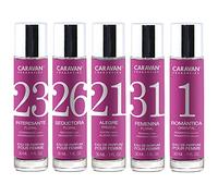 5X Caravan Perfumes Surtidos de Mujer Nº1 + Nº21 + Nº23 + Nº26 + Nº31.