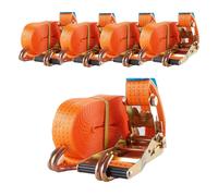 5x Cinta De Sujeción Profesional 10m 4t 4000kg SET TÜV / GS