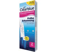 2x Clearblue prueba de embarazo rápida y fácil detección temprana (2x 2)