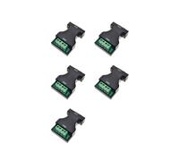 5X Convertidor Adaptador Serie de Interfaz -232 RS232 A -485 RS485