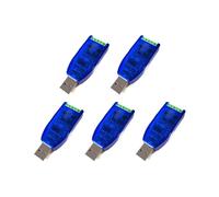 5X Convertidor USB Industrial una RS485 RS232 ProteccióN de ActualizacióN Convertidor RS485 Compatibilidad V2.0 Conector -485 EstáNdar