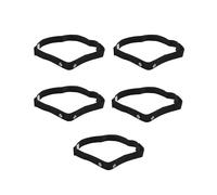 5X Correa de Cinturón para El Pecho para Polar Wahoo para Sports Monitor de Frecuencia Cardíaca Inalámbrico, Negro