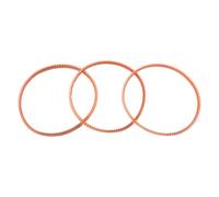 5x Correa Plástica Máquina para coser M111 32.5cm Duradera 5x(M118) | Material plástico , para modelo M115 34cm, operación silenciosa, reducción de vibraciones