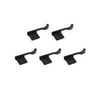 5X Cubierta MetáLica de Zapato Caliente Agarre del Pulgar para X100F X100T X70 X-E3 X-A1 X-A2 X-A3 X-A5 X-M1 XA3 XE3 Negro