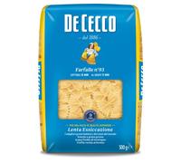 5x De Cecco Farfalle No. 93 Pasta Italiana 500g