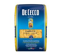 10x De Cecco Fusilli No. 34 Italian Pasta 500g