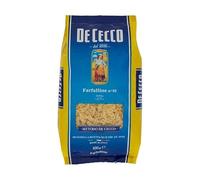 5x De Cecco Pasta 100% Italiano Farfalline n° 95 Pasta corta 500g