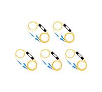 5X Divisor de Fibra Óptica de 1 Punto y 2 Cónicos, Divisor de Caja de Empalme, Puerto SC, Fibra FTTH, Conexión Fría para el Hogar