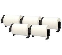 5X DK-11241 102 x 152 mm Rollos de Etiquetas para envíos (200 Etiquetas por Rollo) compatibles para Brother P-Touch QL-1050, QL-1050N, QL-1060N, QL-1100, QL-1110NWB Impresoras de Etiquetas