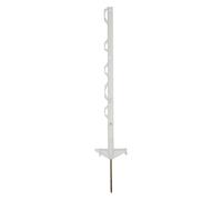 5x estacas de valla de pasto estaca de plástico blanca 71 cm de altura estaca...