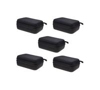 5X EVA Portatil Bolsa Dura Cubierta Protectora A Prueba de Choques para HD Hero3 Hero3 + Camara Negro