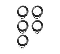 5X Extensión de Antena WiFi SMA 10M SMA Macho una SMA Hembra de Baja Pérdida RG58 Cable Coaxial Patch Lead Coax para 2G / 3G / 4G LTE