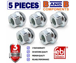 5x FEBI 32479 Tuercas Rueda M12x1.5 Honda Civic Accord Jazz 19mm Ball Seat A5766