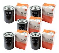 5x Filtro De Aceite MAHLE / KNECHT OC 103