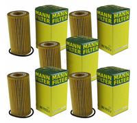 5x Filtro De Aceite MANN-FILTER HU 7012 Z Filtro De Aceite Oil