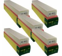 5x FILTRO DE AIRE MANN-FILTER C 4692