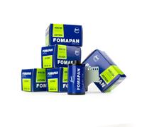 5x Fomapan 400 Action 135-36 Película De Ficha En Blanco Y Negro 35mm