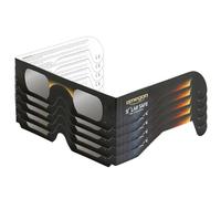 5X Gafas para eclipses solares Omegon Solar Safe | Observación Segura | Cumple ISO 12312-2 | Lentes de polímero Resistentes a arañazos | Made in USA | para el Eclipse Solar 2026