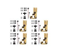 5X Kit de Ratón Inalámbrico para Impresión 3D DIY Bamboo Lab, Modelo 002, Componentes de Ratón de Computadora con Piezas de Impresora y Hardware