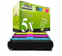 5X Kraft Office Supplies XXL Remanufactured Cartucho de tóner Compatible para HP Color LaserJet Pro MFP M 277 dw n reemplaza CF400X-03X 201X