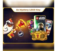 5x LEGO Mystery Steam Keys