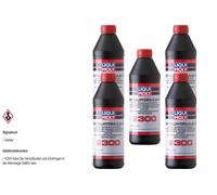 5X Liqui Moly 1L Aceite De Hidráulica Central Mineral Para MB 343.0 3665