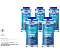 5x LIQUI MOLY Estabilizador De Gasolina Marítimo 25008 Tarro 500 Ml