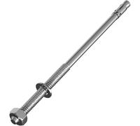 5x Lumonic Ancla de gran resistencia M12x285mm | Anclajes de cuña galvanizados de alta calidad | Montaje a presión, CARGA INMEDIATA | Anclaje de hormigón