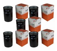 5x MAHLE / KNECHT Filtro De Aceite OC 206