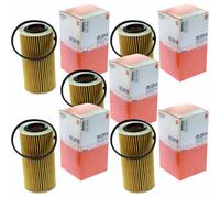 5x MAHLE / KNECHT Filtro De Aceite OX 379D