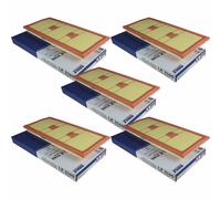 5x MAHLE / KNECHT Filtro De Aire LX 3140