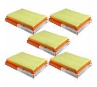 5x MAHLE / KNECHT Filtro De Aire LX 390