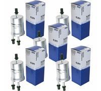 5x MAHLE / Knecht Filtro de Combustible Kl 156/3 Fuel Filtro