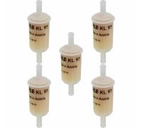 5x MAHLE / Knecht Kl 97 Of Filtro de Combustible Fuel Filtro