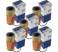 5x MAHLE Knecht Ox 50D Filtro Hidráulico Transmisión Automática para Jaguar