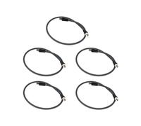 5X Manguera Reguladora de Alta Presión para Buceo, Tejido Profesional, Flexible, Seguro, Manguera de Alta Presión para Buceo, 80 cm