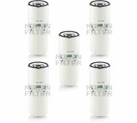 5X MANN-FILTER Filtro De Aceite Para Hidráulica De Trabajo W 11 102/4 Oil